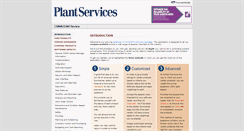 Desktop Screenshot of cmms.plantservices.com
